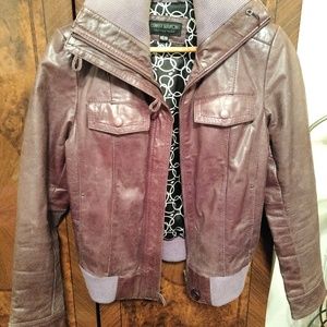 Lether Vintage jacket